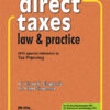taxmann direct taxes law and practice
